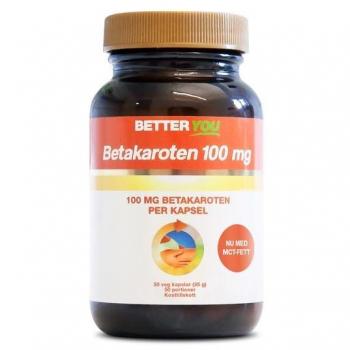 Betakaroten 100 mg 50 Kapslar