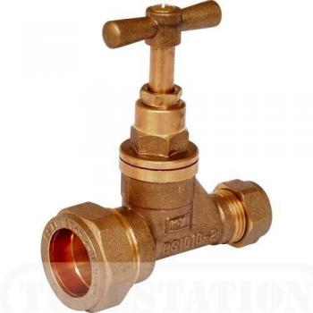 BUYAPARCEL Brass Stopcock 22mm x 25mm