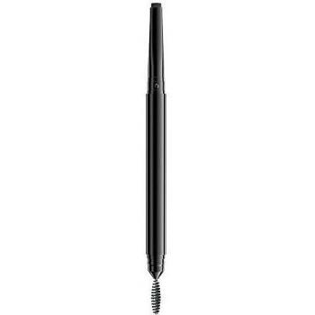 NYX Professional Makeup Precision Brow Pencil with Brush in Black