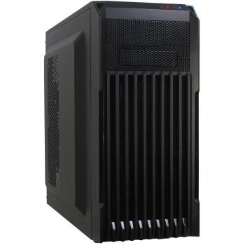 InterTech PCD‑01 Midi‑Gehäuse (mATX/ATX) – Schwarz