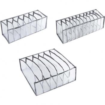 Cajón Dividido para Sujetadores y Calcetines M