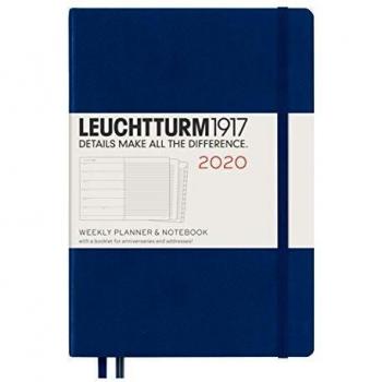 Navy 2020 LEUCHTTURM 1917 Planner with Extra Booklet