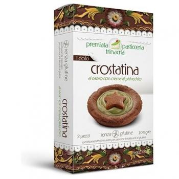 Crostata al cacao con crema alla pistacchio