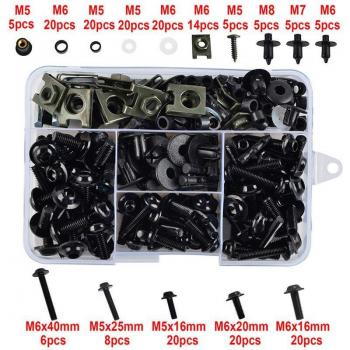177pcs Motorcycle Windshield Body Fairing Bolts Screws for Eprilla MV Agusta