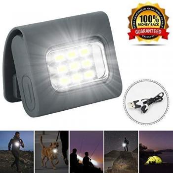 Clip‑On Kiwaly LED Flash Light for Dogs and Cats – USB Powered Safety Light