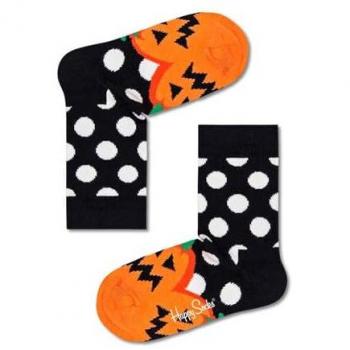 Chaussettes Enfant Citrouille d'Halloween
