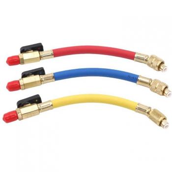 3PCS A/C Manifold Gauge and Charging Hoses Set