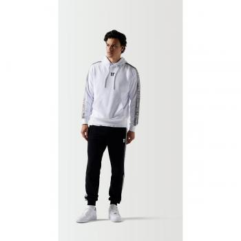 White 11 Degrees Hoodie Retro – Sudadera para Hombre