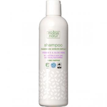 Shampoo idratante per cuoio capelluto secco con aloe vera e vitamina E 400 ml