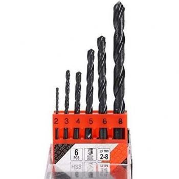 Juego de brocas HSS Yato YT-4460 6 piezas