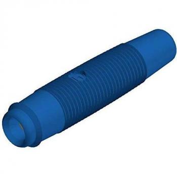 Prise banane femelle Ø de la broche: 4 mm SKS Hirschmann KUN 30 Au 931804702 bleu