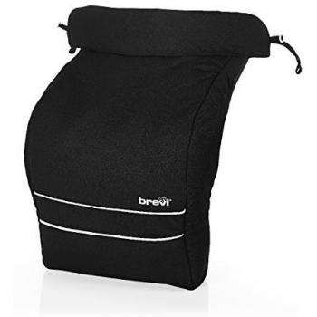 Copertura Gamba Passeggino Nero Mini-Granata