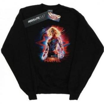 Sweatshirt Ladies Captain Marvel Poster