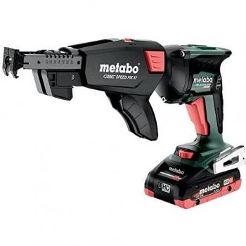 Visseuse Metabo TBS 18 LTX BL 5000 sans fil pour cloisons sèches, 18V/2x4Ah