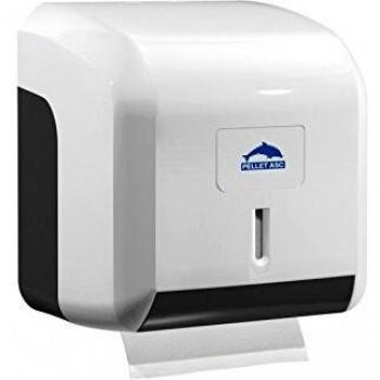 Dispensador de Papel Higiénico Gama Pro Blanco y Gris