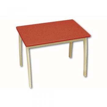 Roba Kindertisch, rot lackiert