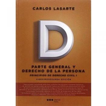 Parte General Y Derecho De La Persona. Principios Derecho CIVIL I