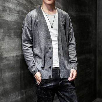 Men's Winter V-Neck Cardigan Sweater, Available in Big Sizes M-3 4 5 6XL