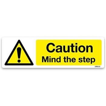 Warning and Hazard Safety Vinyl Sticker