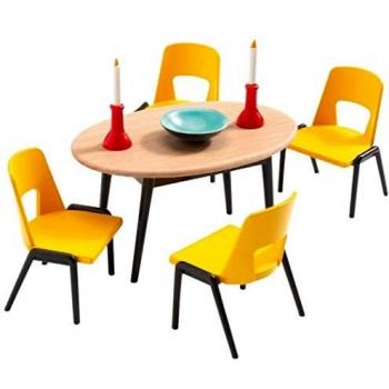 Djeco Furniture Set Salle à manger et Chaises