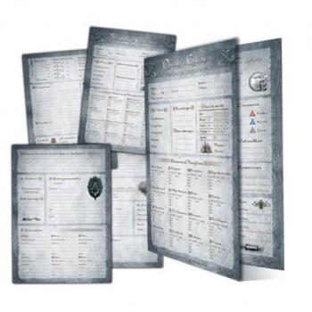 Kit de Feuilles de personnage Ombres d'Esteren
