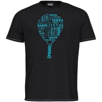 T-shirt à Manches Courtes Typo Padel Head