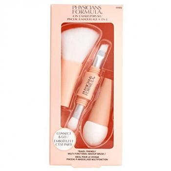 Pennello Makeup 4-in-1 Multifunzionale per Ombretto, Eyeliner, Sopracciglia, Abbronzante e Fard