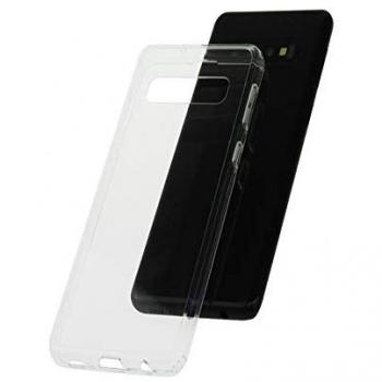 Muvit Carcasa Skin Samsung Galaxy S10 Vidrio Templado Marco Transparente
