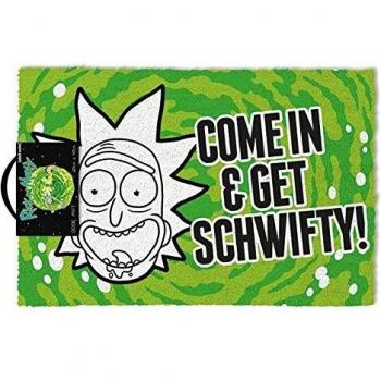 Kokos‑Fußmatte EmpirePoster: Rick and Morty – Come in get Schwifty (60 × 40 cm)