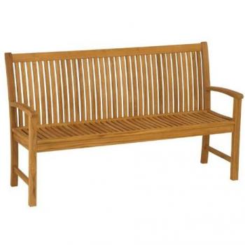 Stern Teakbank Malaga 3‑Sitzer – FSC® Braun