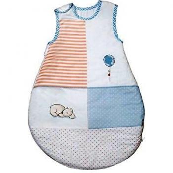 Schlafsack Baby 70 cm “Vintage Bear” – Ganzjahres‑Baumwollmaterial, Unisex