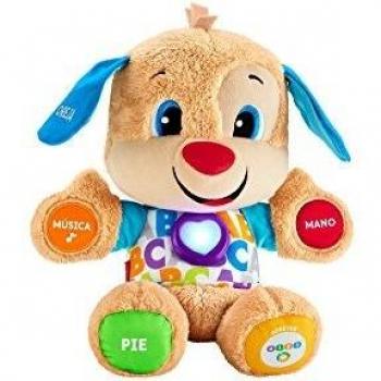 Peluche Rire et Apprendre Chien Espagnol