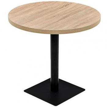 Modern Oak Bistro Table