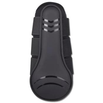 Black Long‑Length Tendon Boot