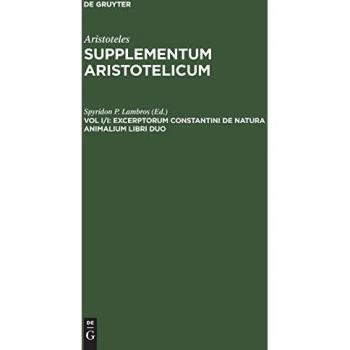 Excerptorum Constantini de natura animalium libri duo