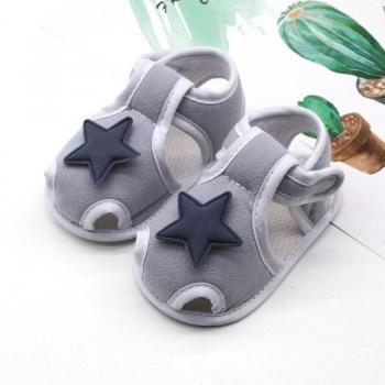 Étoile Filante: Sandales enfant antidérapantes en coton