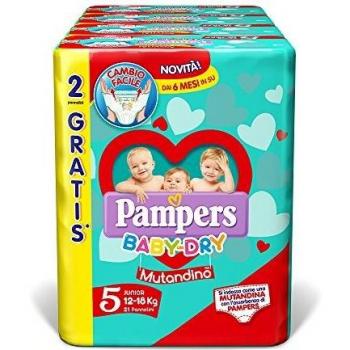 Pampers Baby Dry Mutandino Junior 5 (12-18 Kg)