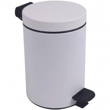 Poubelle de salle de bain ivoire 3L Prosper