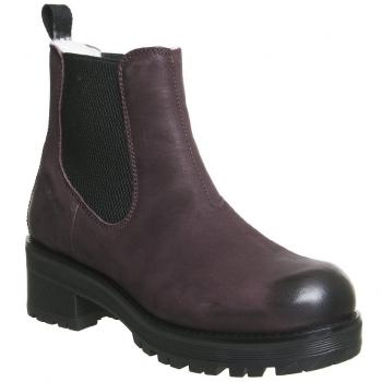 Stiefeletten „Wine Red“ – Ten Points Damenmodel
