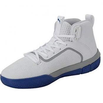 Puma Legacy MM White Textile High-Top Footwear