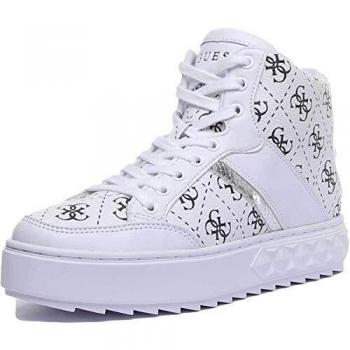 Scarpe da Corsa Guess Femme Ecopelle Logata Col. Bianco D20GU38