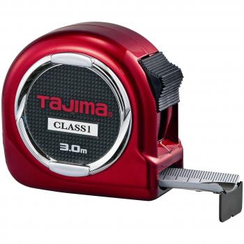 Tajima Hi‑Lock Mètre de Longueur 3 m/16 mm – Classe 1 – Rouge
