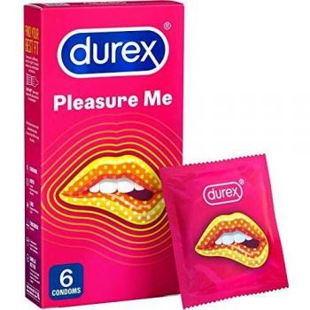 Pack of 6 Durex Pleasure Me Condoms