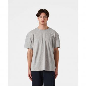T-shirt Edmmond Studios Mini Logo grigia uomo maniche corte taglia S