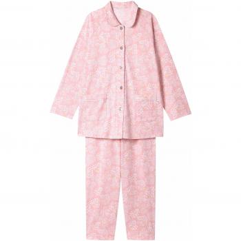 Wacoal & Sleep Ultra‑Long Sleeve Cotton Pajama Set – 3L Women’s