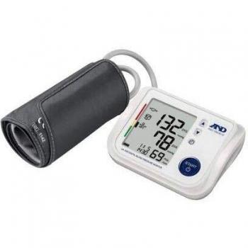 A&D Medical UA-1020-W Upper Arm Blood Pressure Monitor with Adjustable Cuff Size