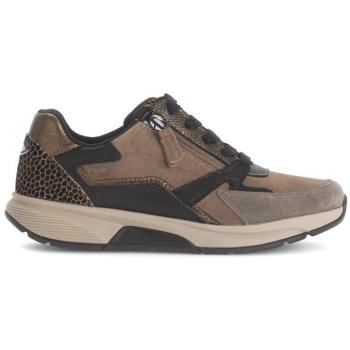 Adora Women’s Athletic Trainers – Nut Suede & Black, Size 4