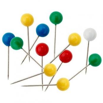 Office Depot Map Pins 13mm (100/bx)