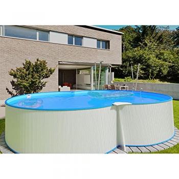 Sommertraum Achtformpool (Komplett-Set, 7-tlg) 470x300x120 cm