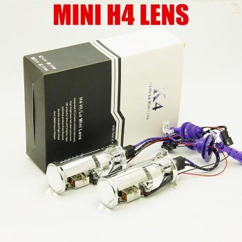 2pcs H4 55W Xenon HID Kit with Protective Lens 6000K